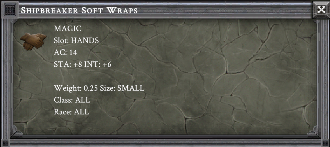 SHIPBREAKER SOFT WRAPS item card