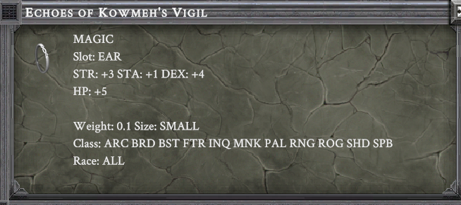 ECHOES OF KOWMEH'S VIGIL item card